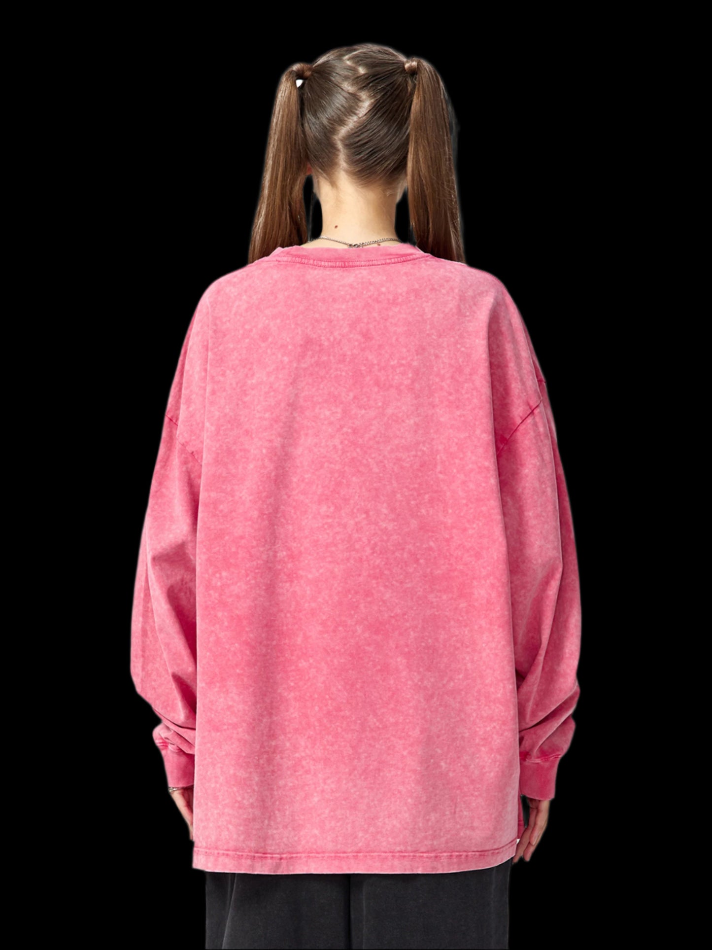 Snow Washed Oversize Long Sleeve - FunTakers