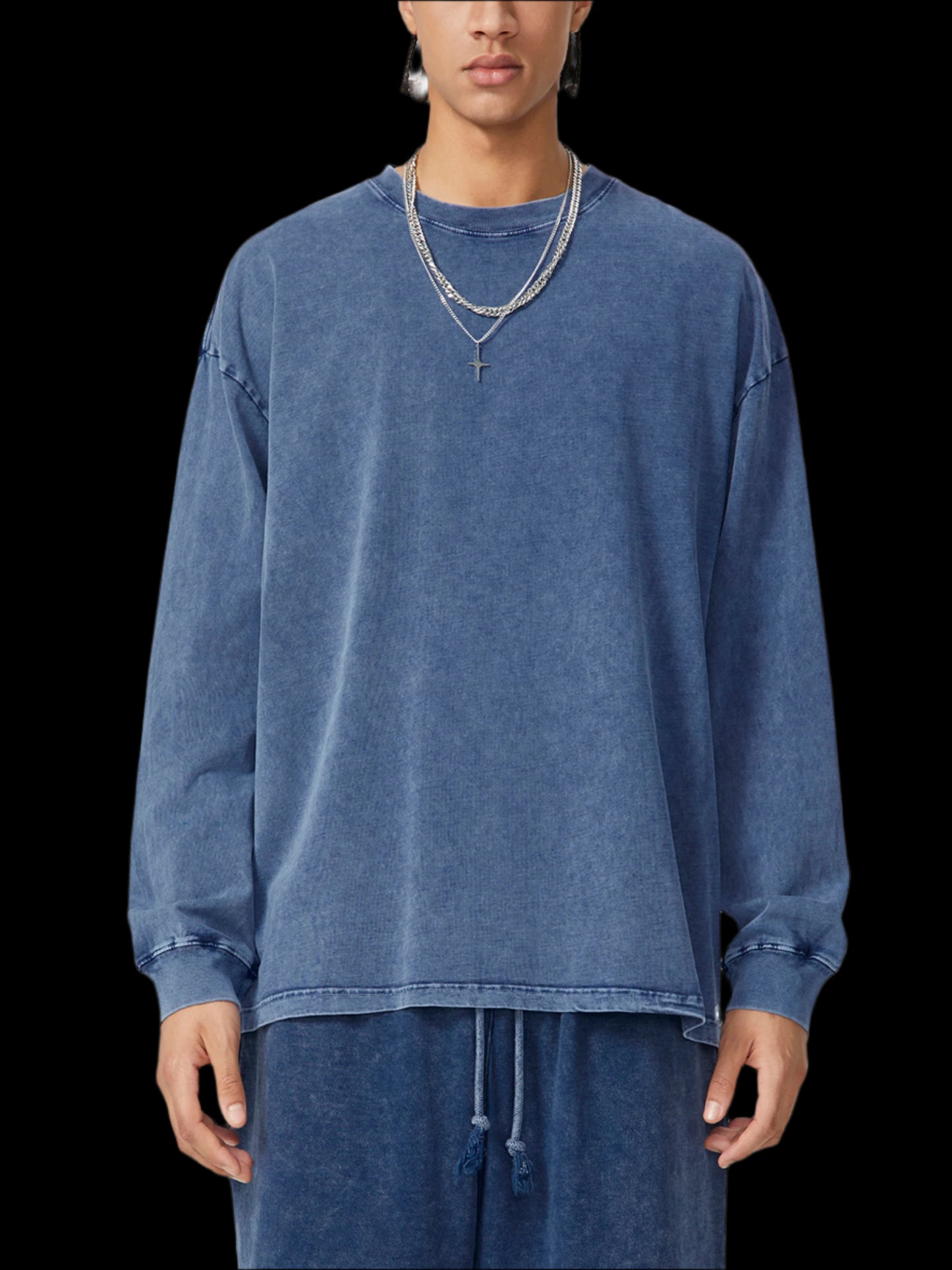 Snow Washed Oversize Long Sleeve - FunTakers