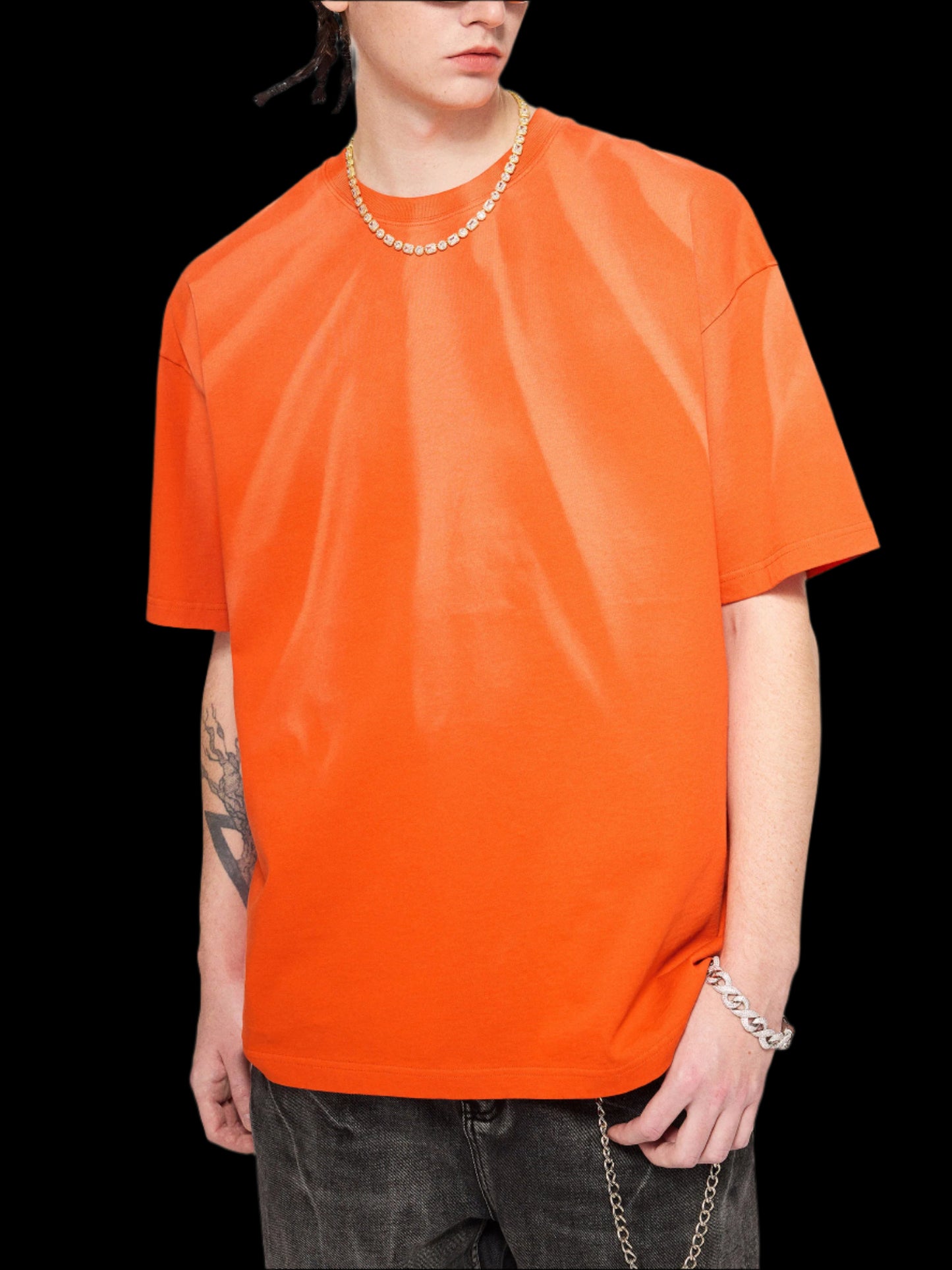 Hand-Scrunched Sunfaded Tee - FunTakers