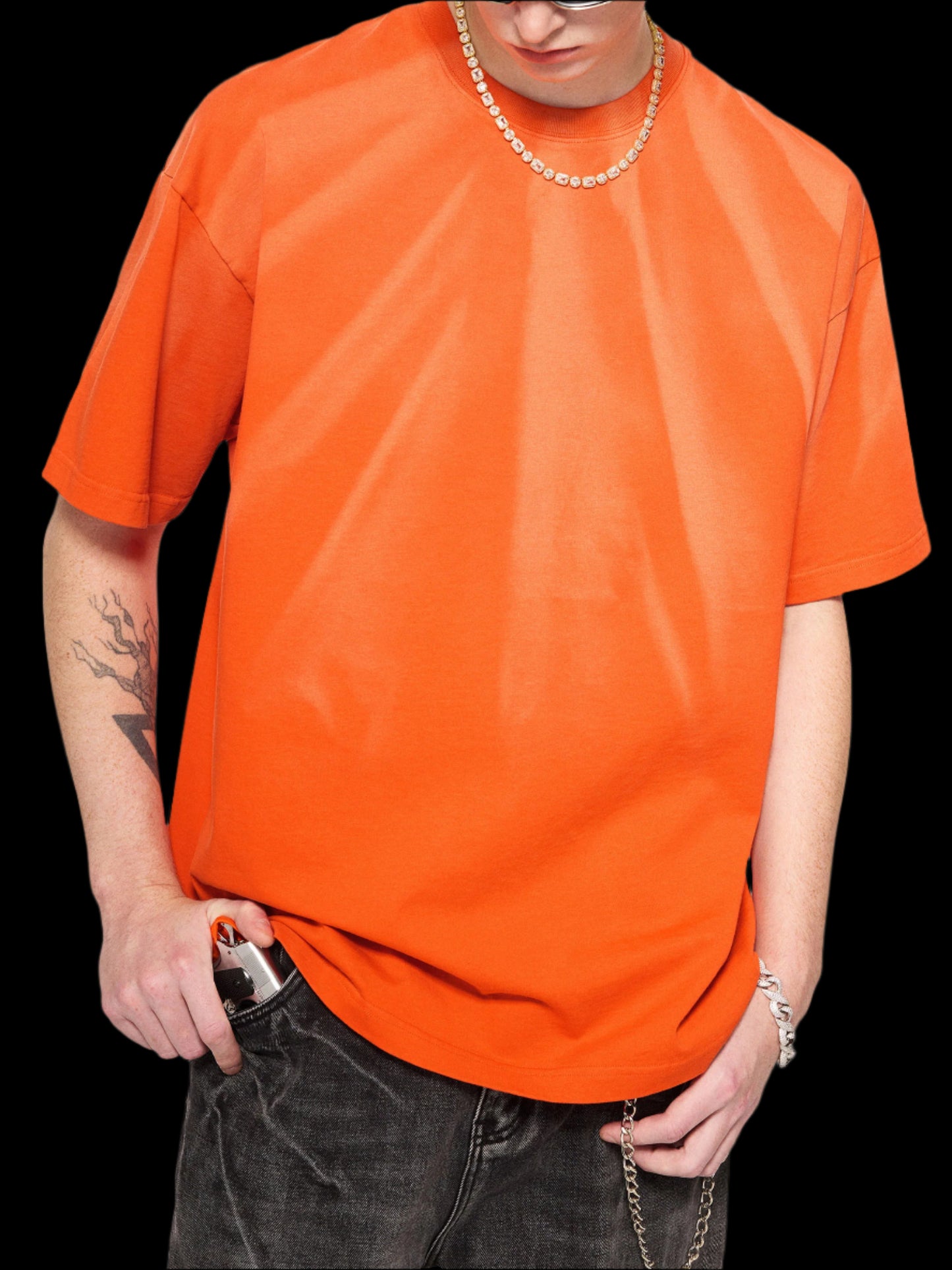 Hand-Scrunched Sunfaded Tee - FunTakers