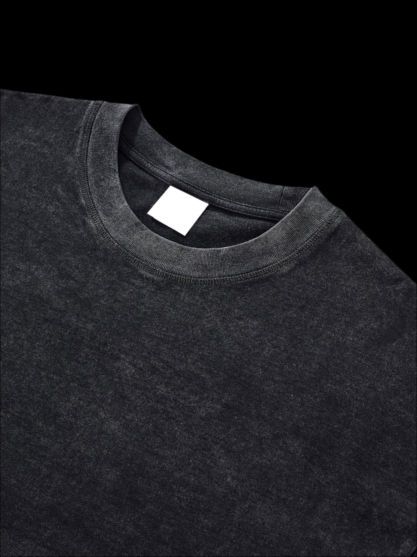 Raw Edge Snow Washed Boxy Tee - FunTakers