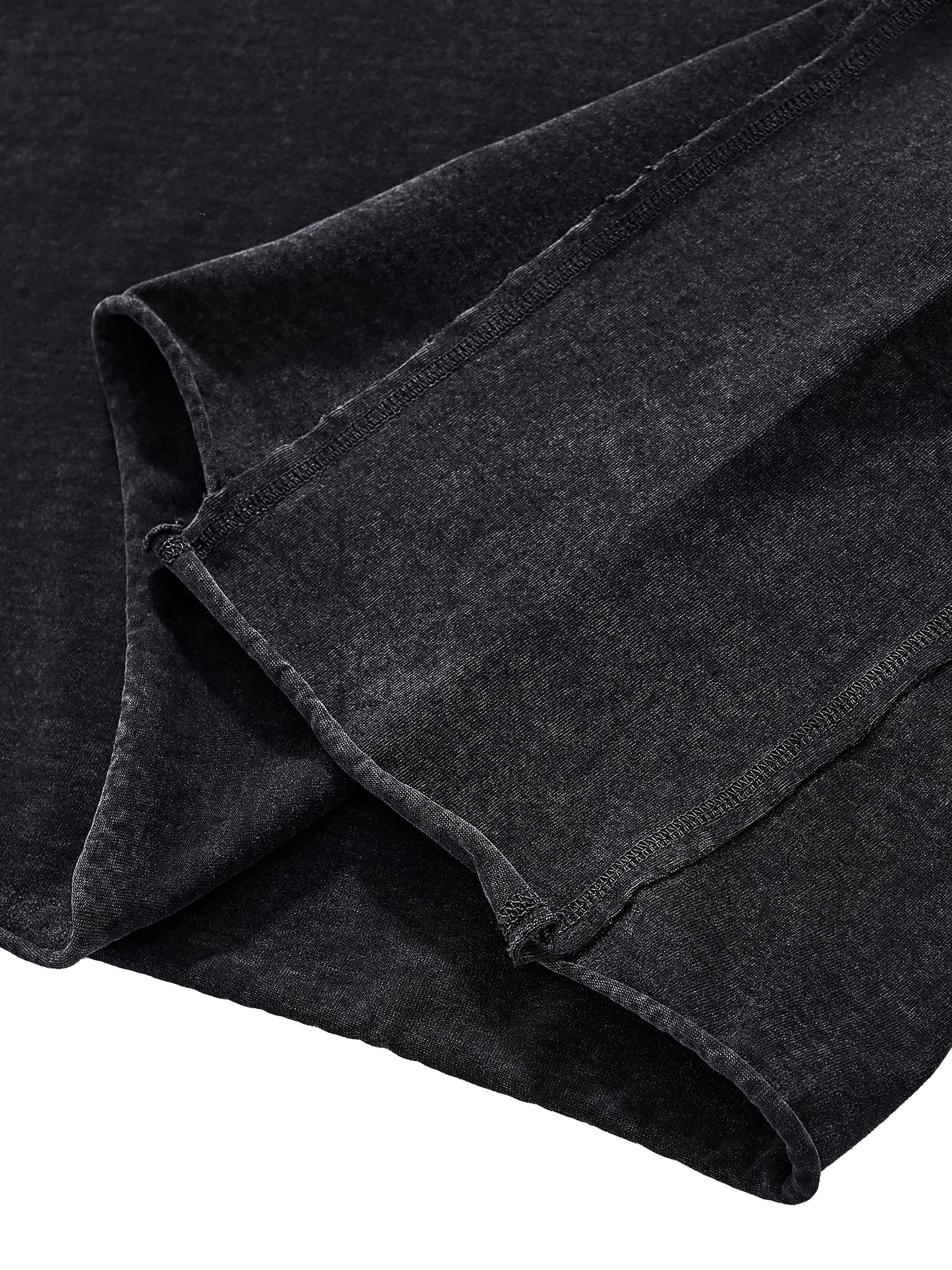 Raw Edge Snow Washed Boxy Tee - FunTakers
