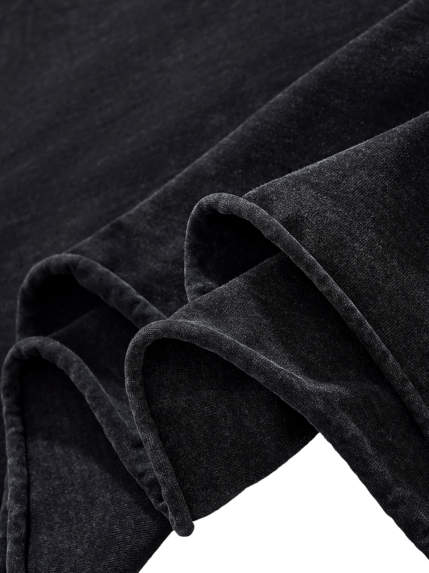 Raw Edge Snow Washed Boxy Tee - FunTakers