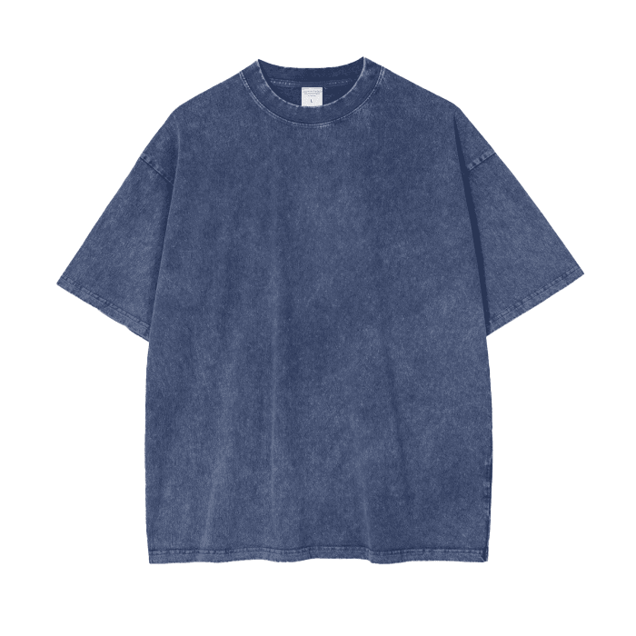 Acid Wash Oversize T-Shirt - FunTakers
