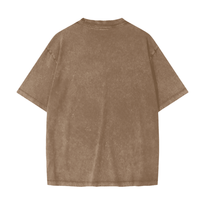 Vintage Waxed Dyed Washed Cotton Tee - FunTakers