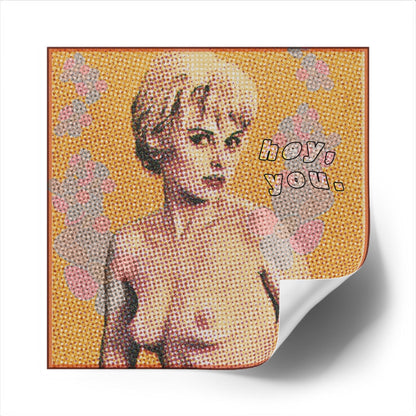 Hey, you - Square Stickers