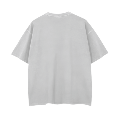 Vintage Wash Drop Shoulder Tee