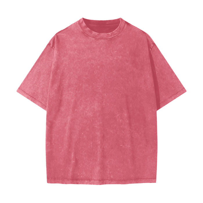 Vintage Waxed Dyed Washed Cotton Tee - FunTakers