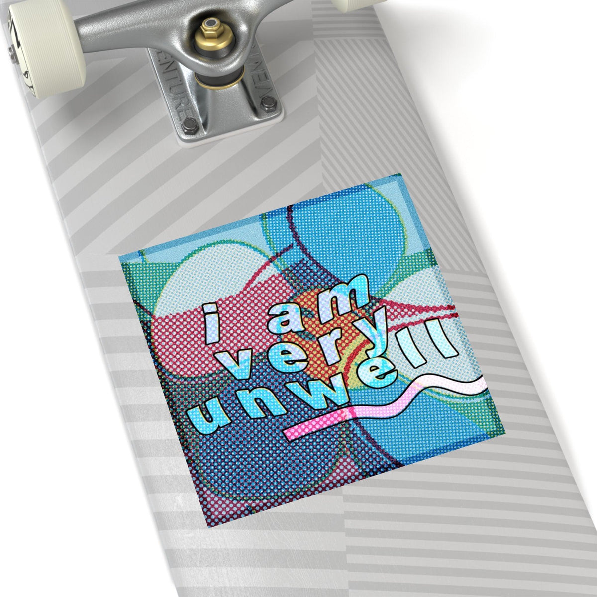 Unwell - Square Stickers - FunTakers