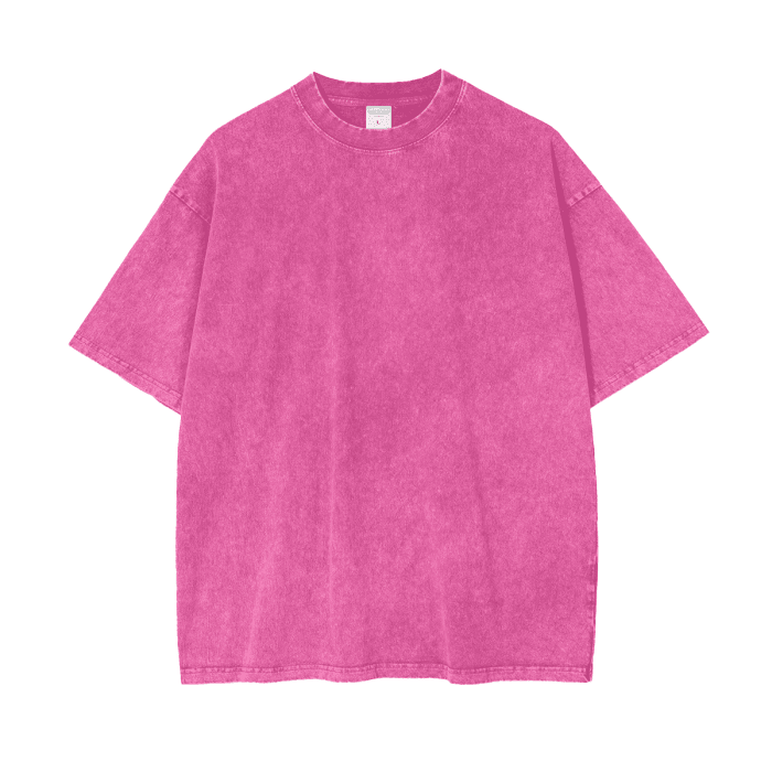 Acid Wash Oversize T-Shirt - FunTakers