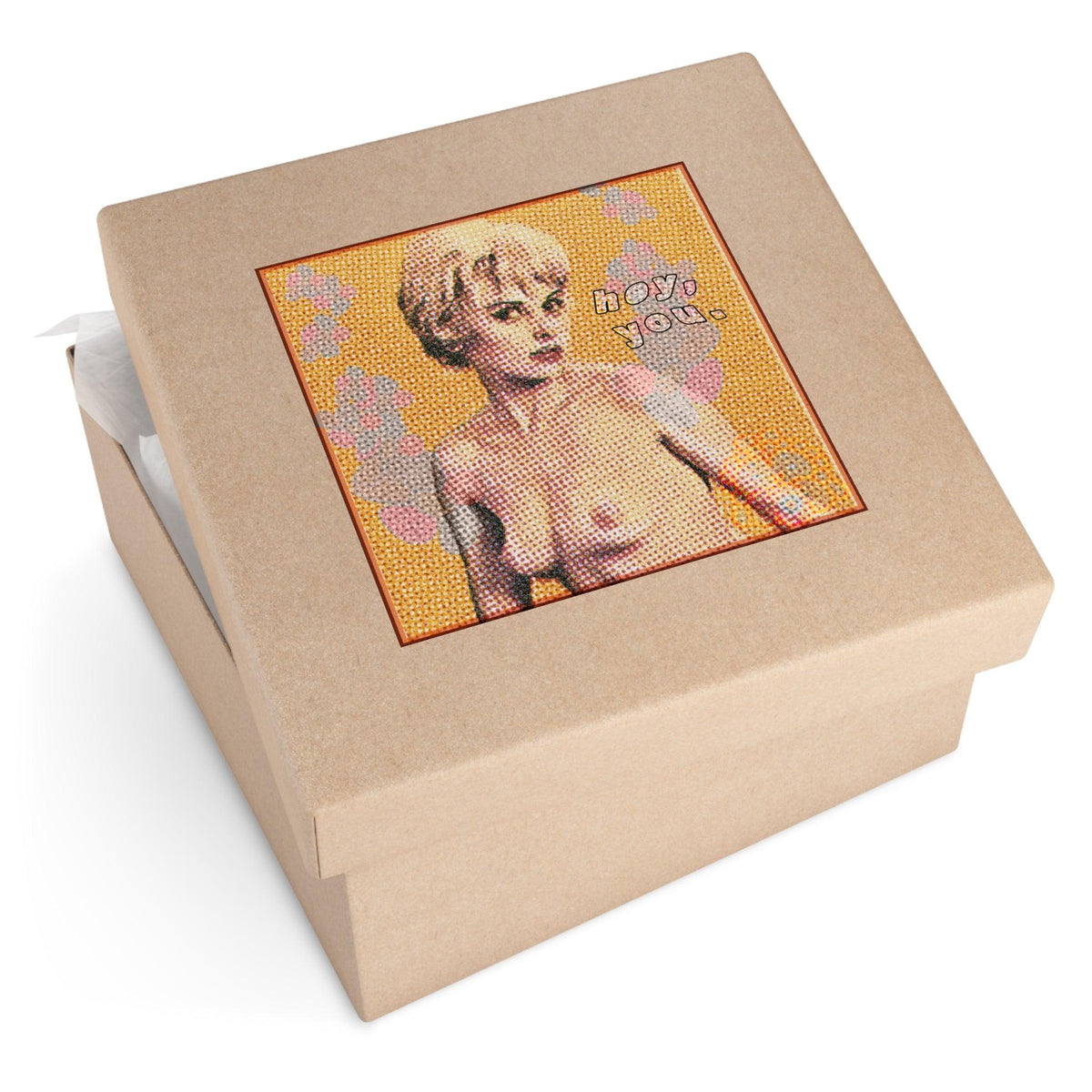 Hey, you - Square Stickers - FunTakers