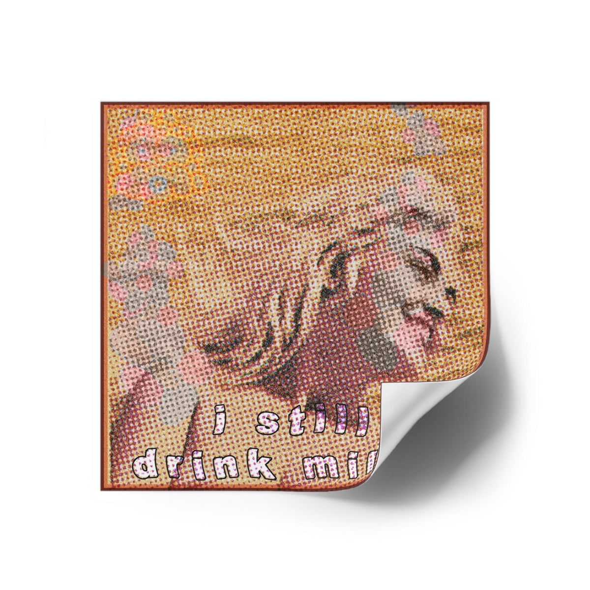 Milk! Square Stickers - FunTakers