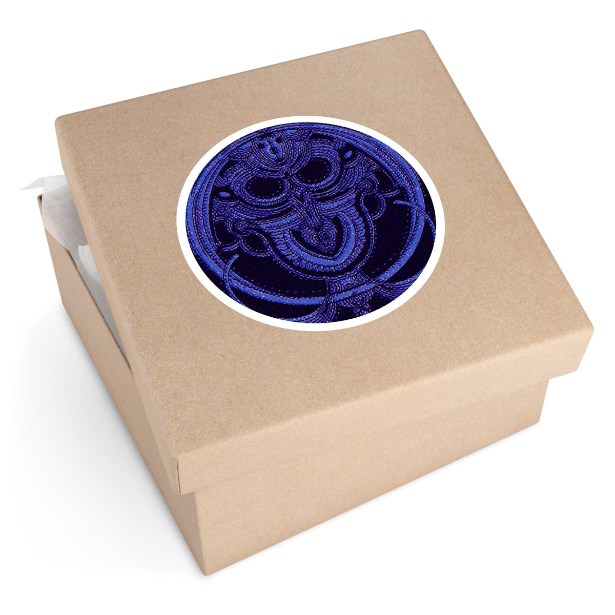 Round Stickers, FunTakers blue - FunTakers