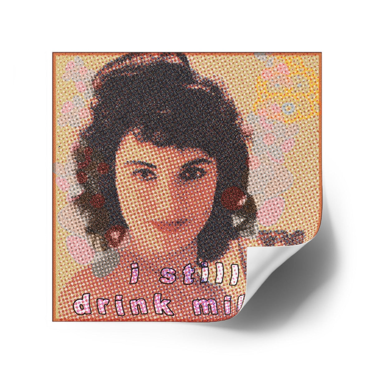 Milk! - Square Stickers - FunTakers