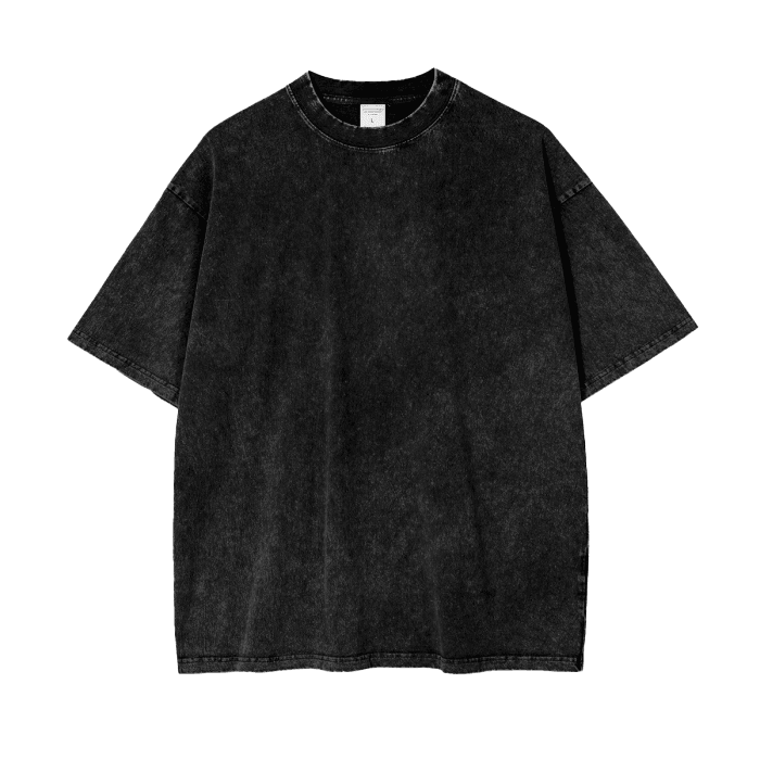 Acid Wash Oversize T-Shirt - FunTakers
