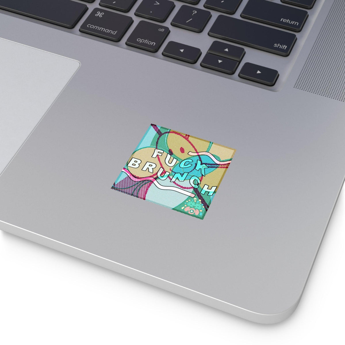 FUCK BRUNCH! - Square Stickers - FunTakers