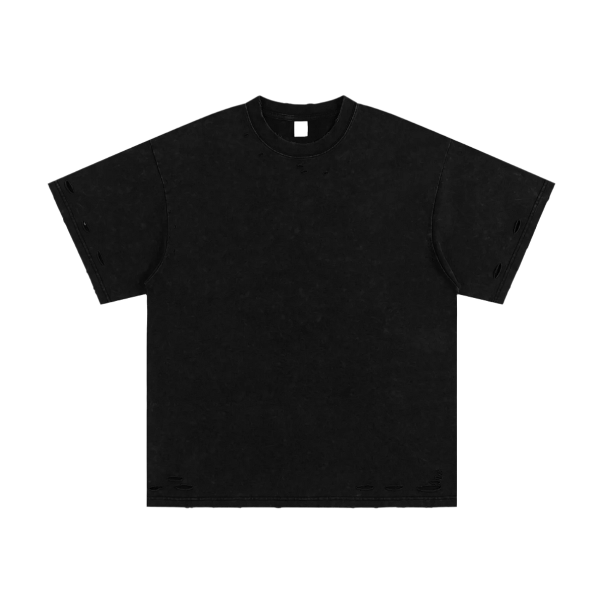 Heavy Snow Wash Frayed Tee - FunTakers