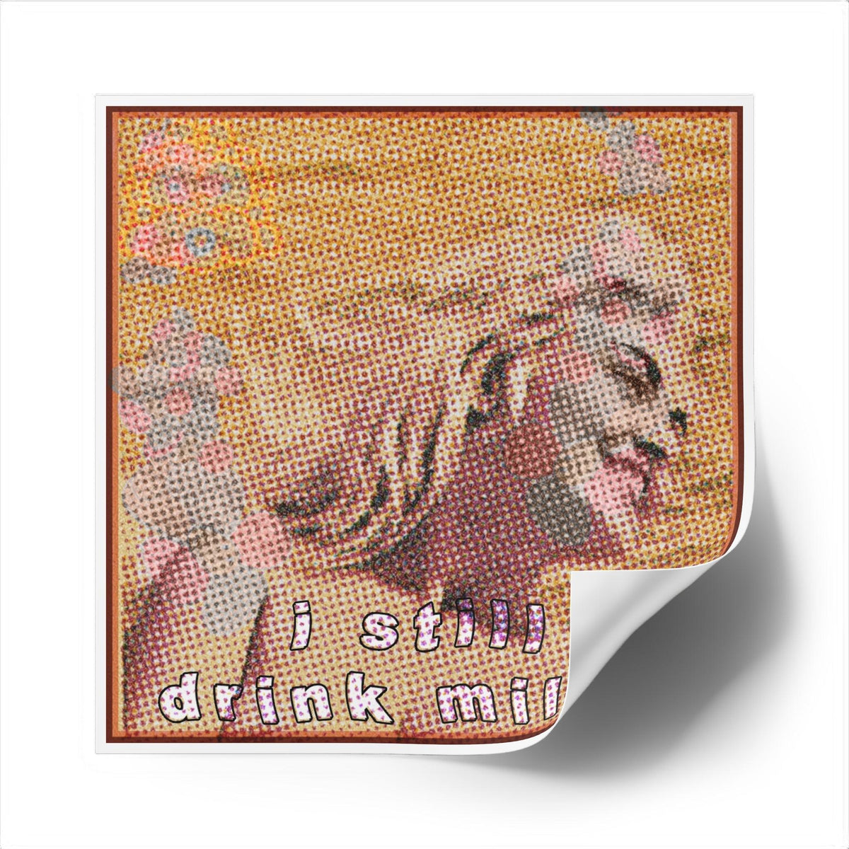 Milk! Square Stickers - FunTakers