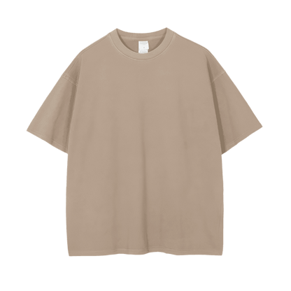 Vintage Wash Drop Shoulder Tee