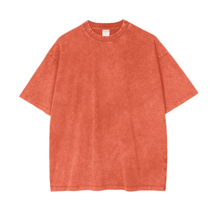 Acid Wash Oversize T-Shirt - FunTakers