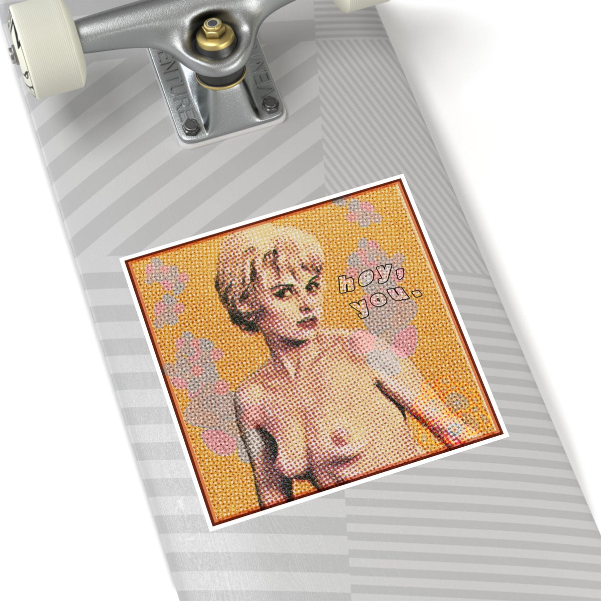 Hey, you - Square Stickers - FunTakers