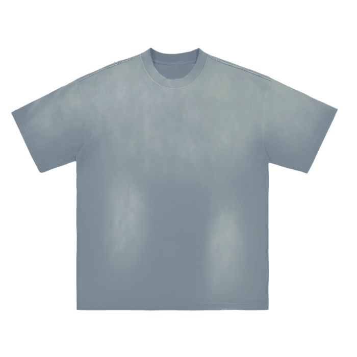 Monkey Washed Distressed Drop Shoulder Tee - FunTakers
