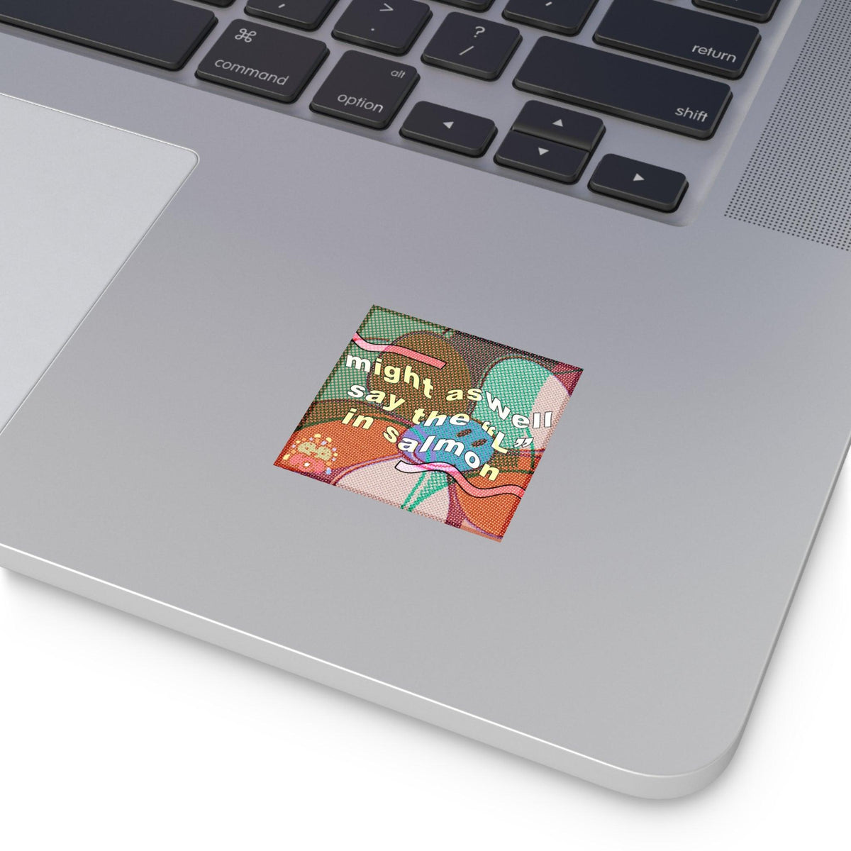 Salmon - Square Stickers - FunTakers