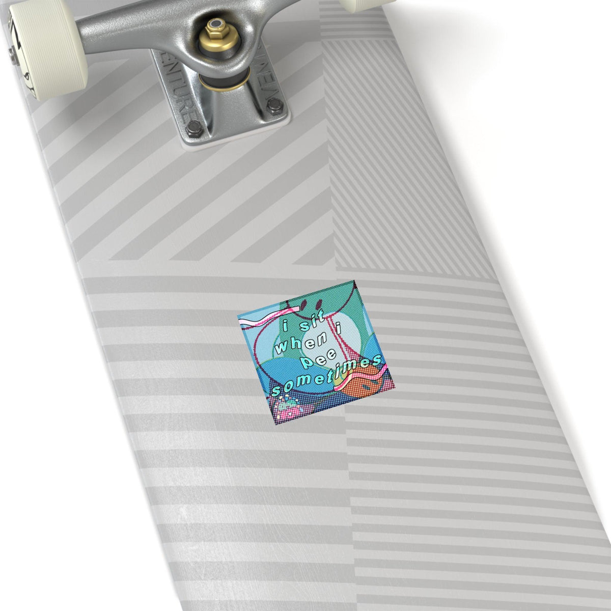 Sometimes - Square Stickers - FunTakers