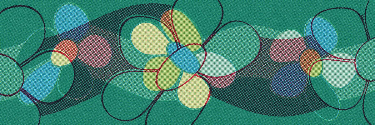 Colorful Flowers - Green - FunTakers