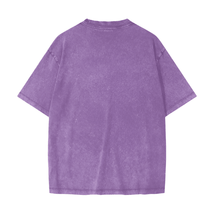 Vintage Waxed Dyed Washed Cotton Tee - FunTakers