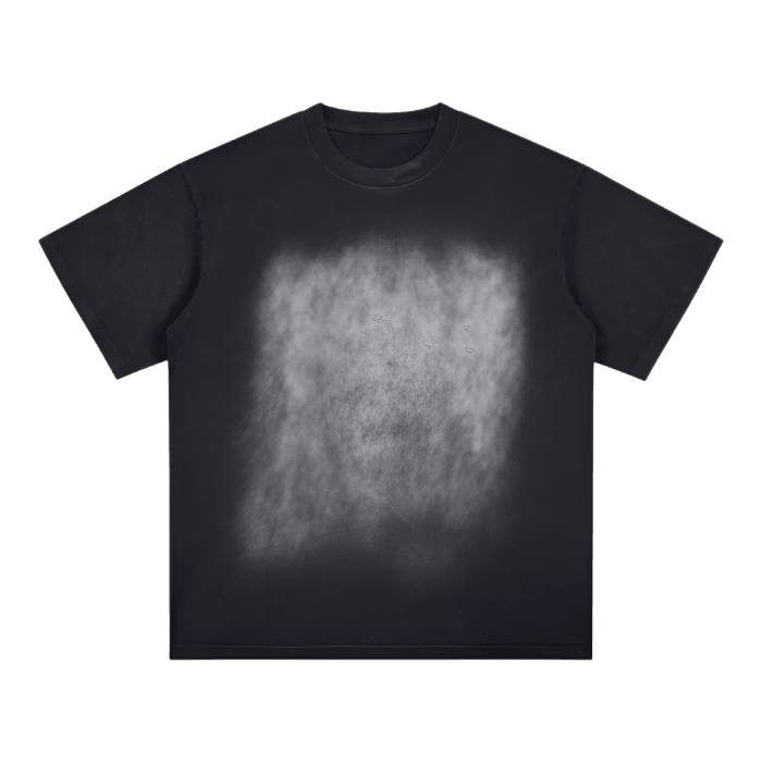 Square Monkey Washed Drop Shoulder Tee