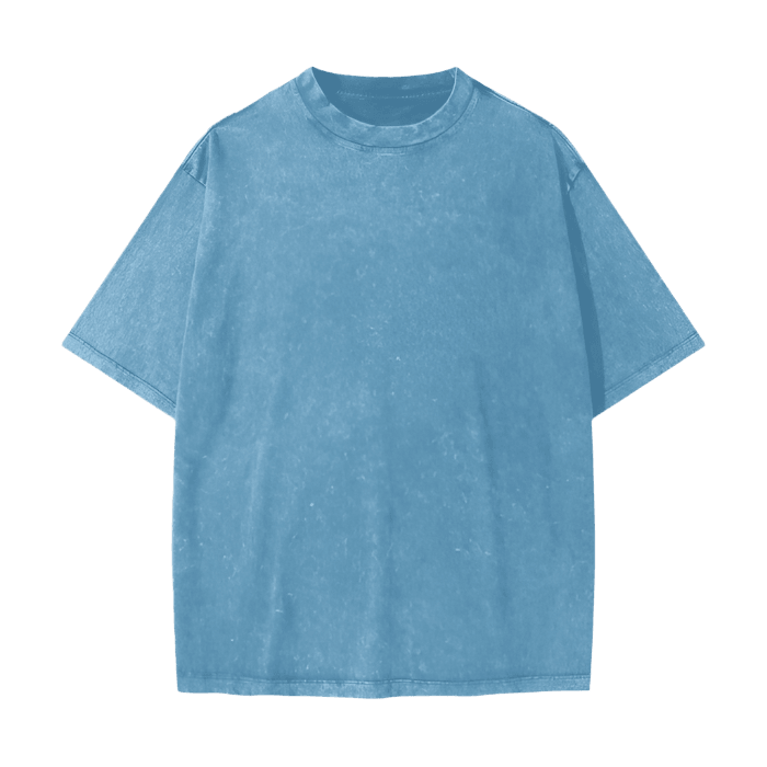 Vintage Waxed Dyed Washed Cotton Tee - FunTakers