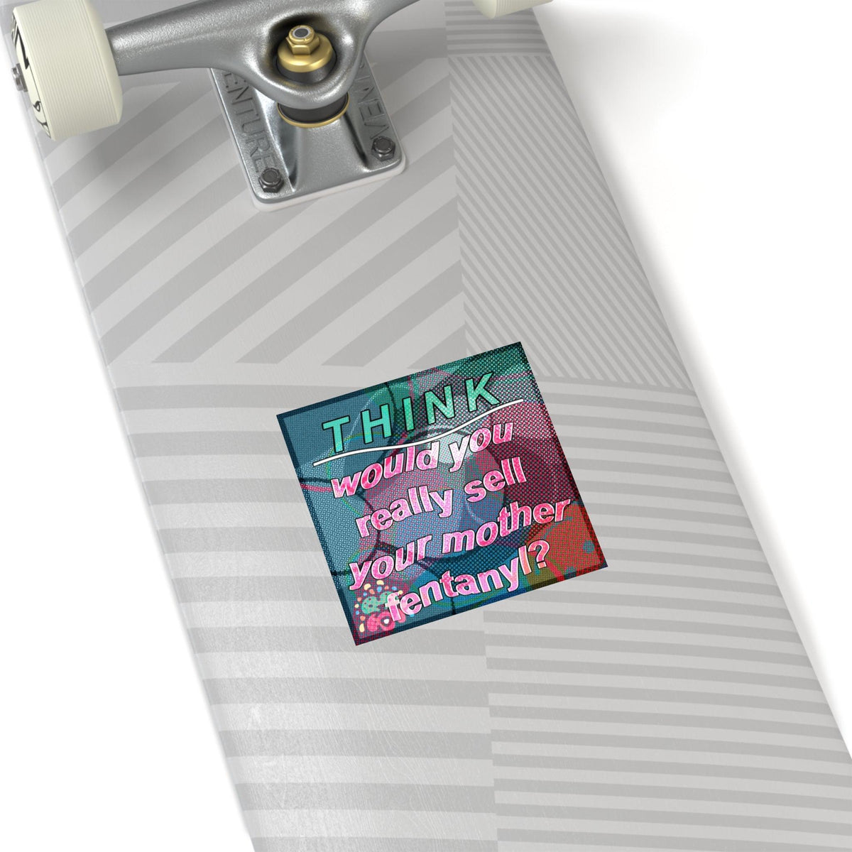 THINK! - Square Stickers - FunTakers