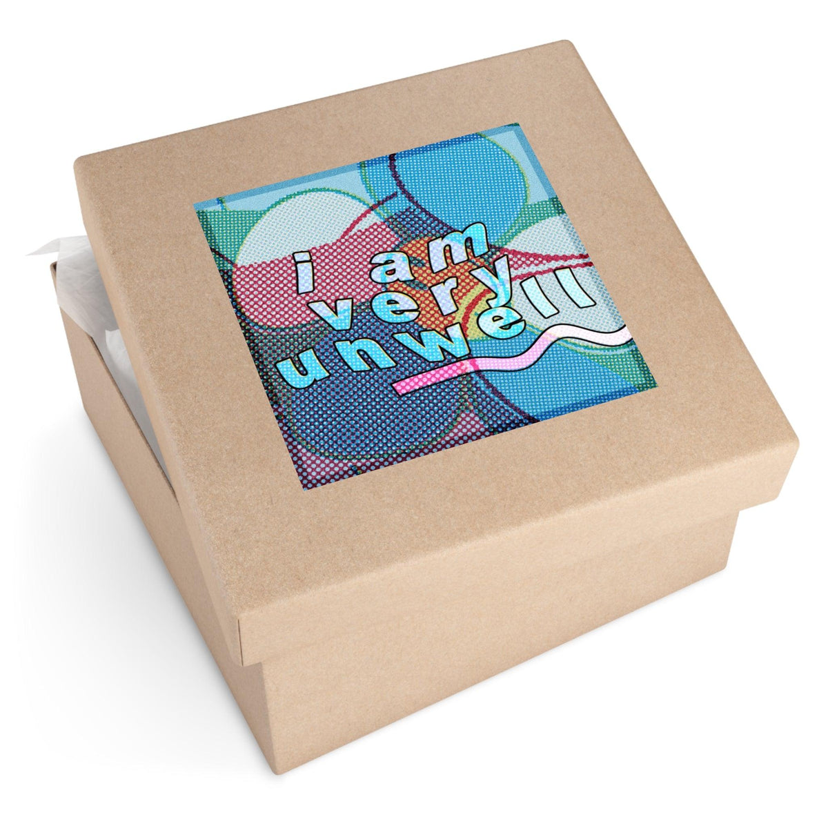 Unwell - Square Stickers - FunTakers