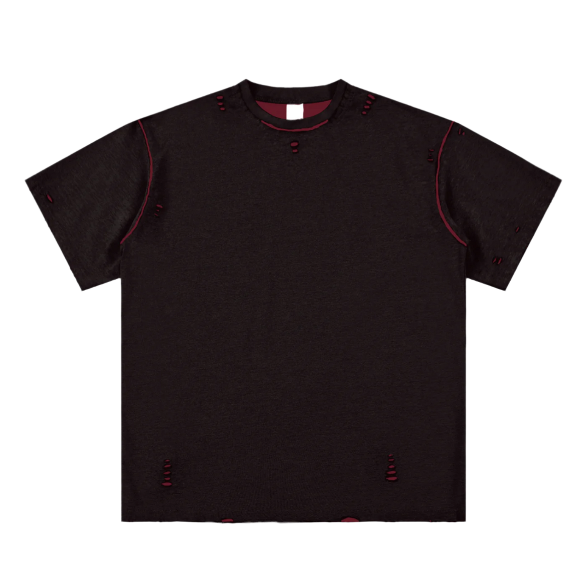 Frayed Reversible Tee - FunTakers