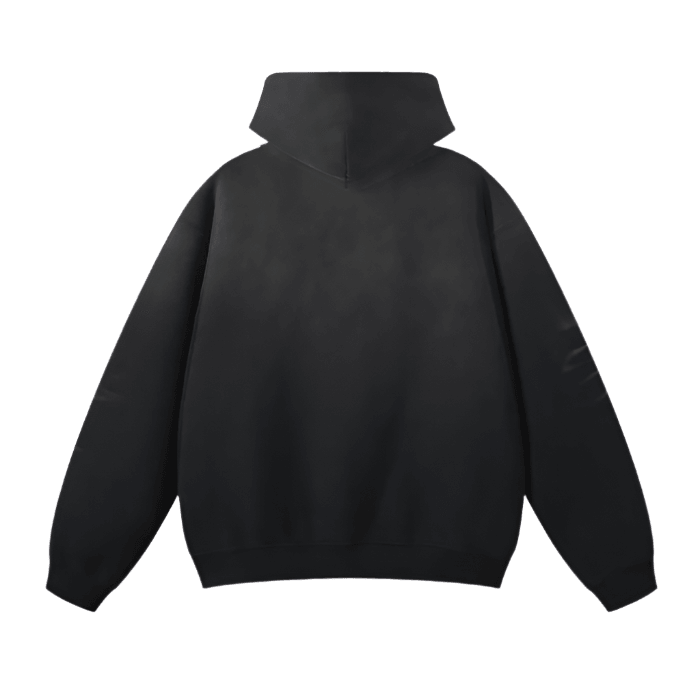 Monkey Washed Dyed Fleece Hoodie - FunTakers