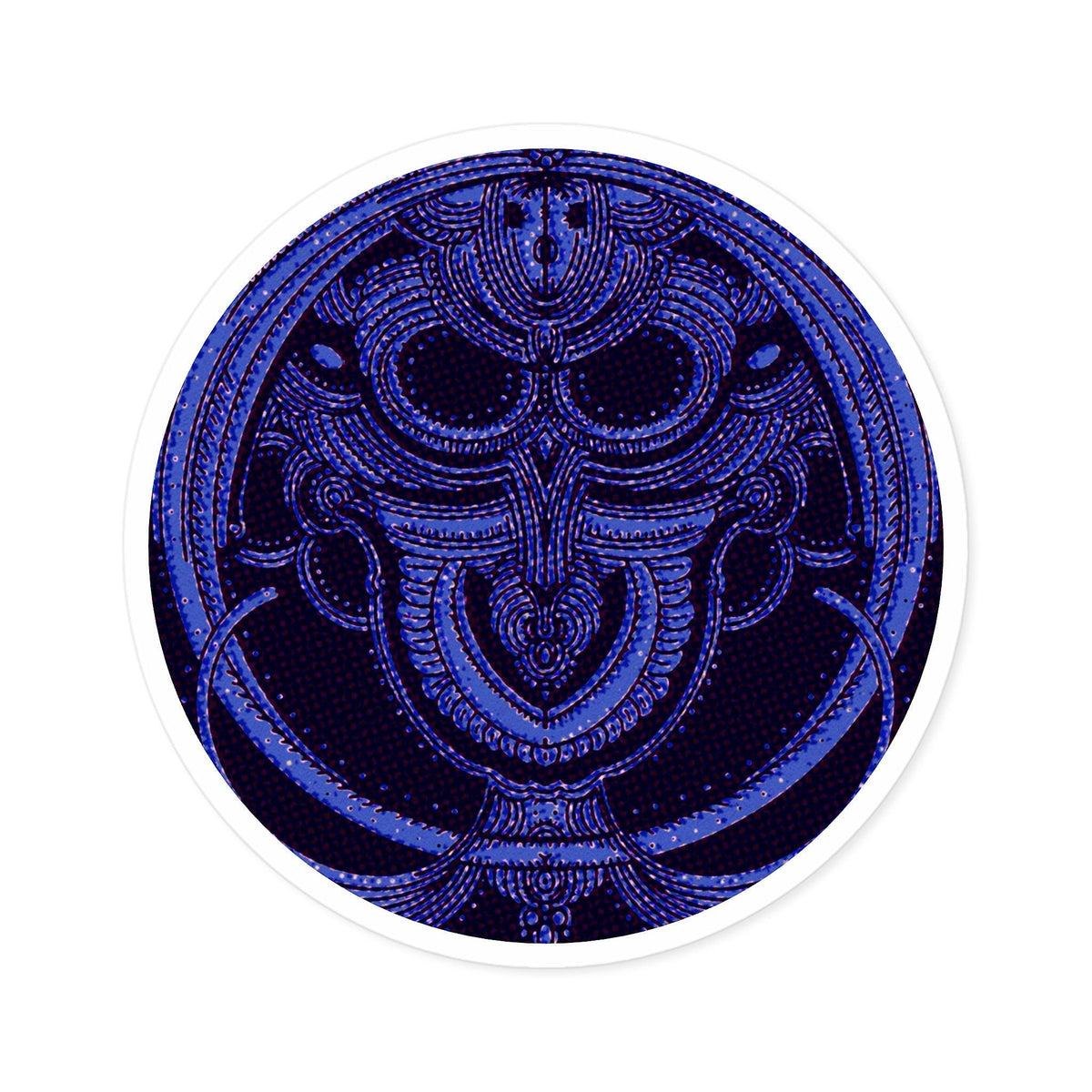 Round Stickers, FunTakers blue - FunTakers