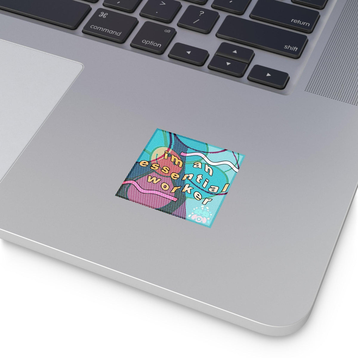 Essential Worker - Square Stickers - FunTakers