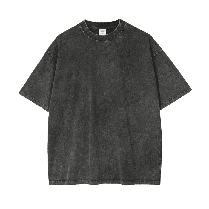 Acid Wash Oversize T-Shirt - FunTakers