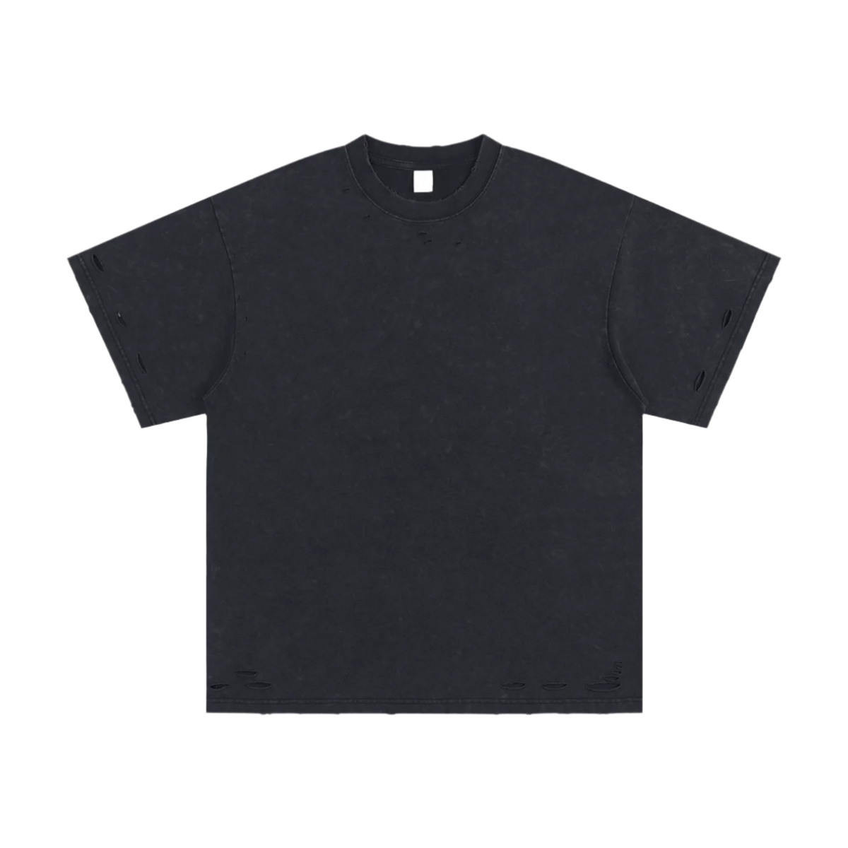 Heavy Snow Wash Frayed Tee - FunTakers
