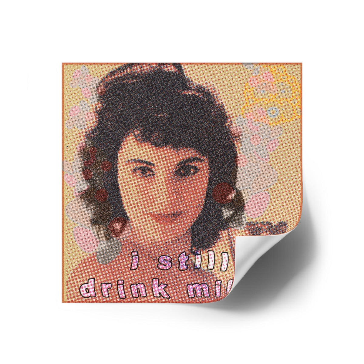 Milk! - Square Stickers - FunTakers