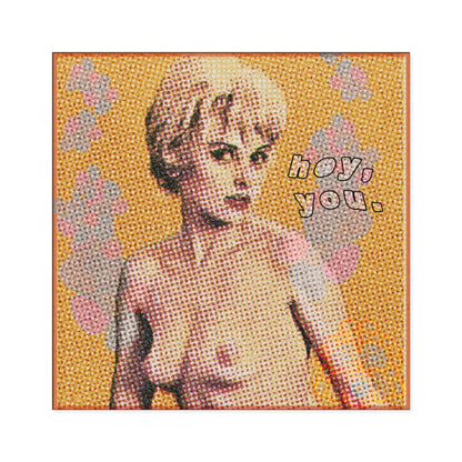 Hey, you - Square Stickers