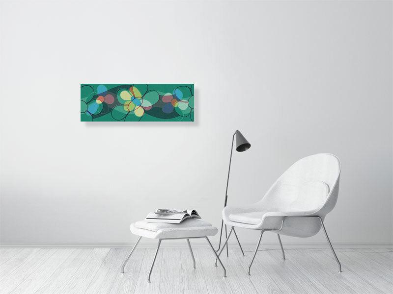 Colorful Flowers - Green - FunTakers