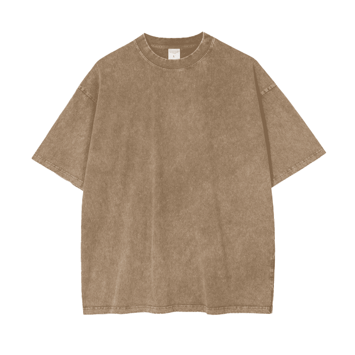 Acid Wash Oversize T-Shirt - FunTakers