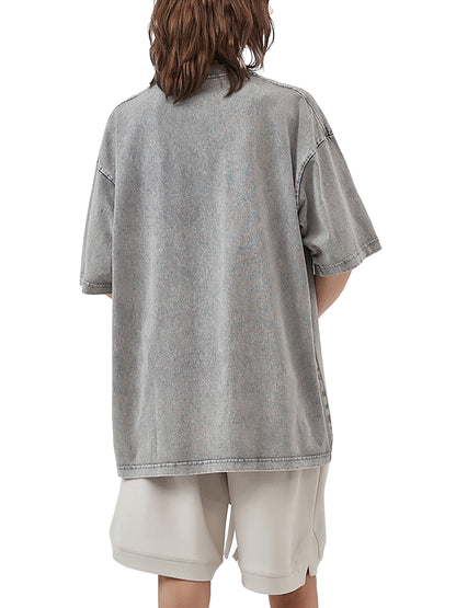 Acid Wash Oversize T-Shirt 11