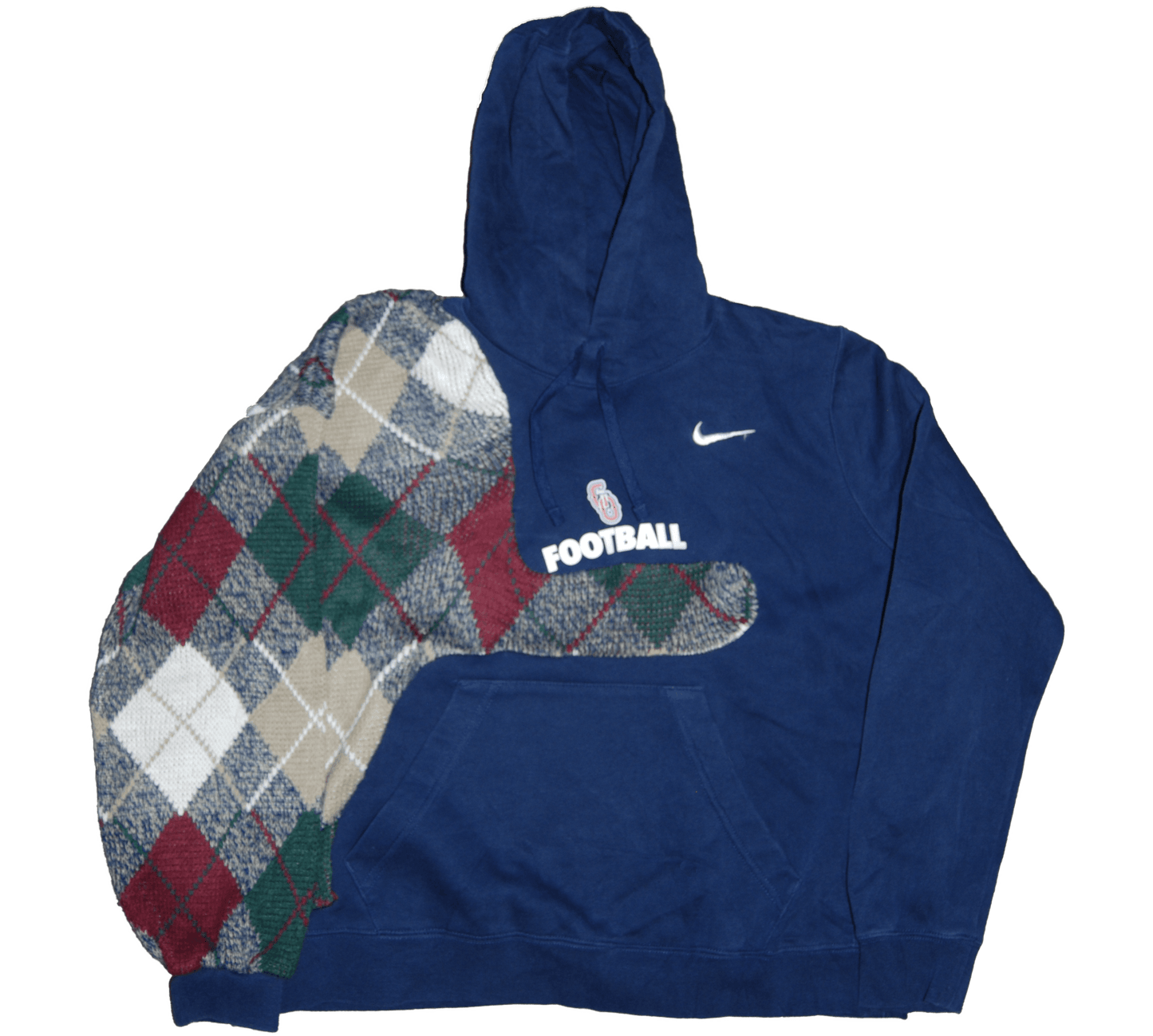 Diamond pattern sportswear 