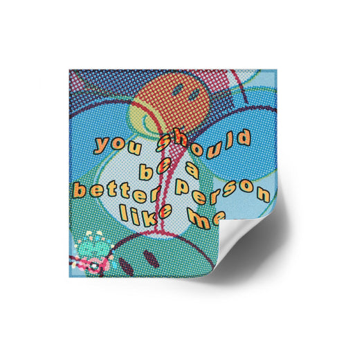 Be a Better Person - Square Stickers - FunTakers