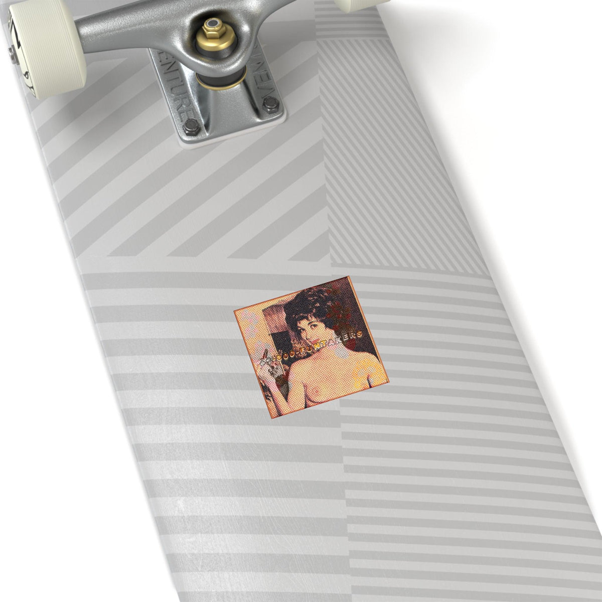 1-800-FUNTAKERS - Square Stickers - FunTakers