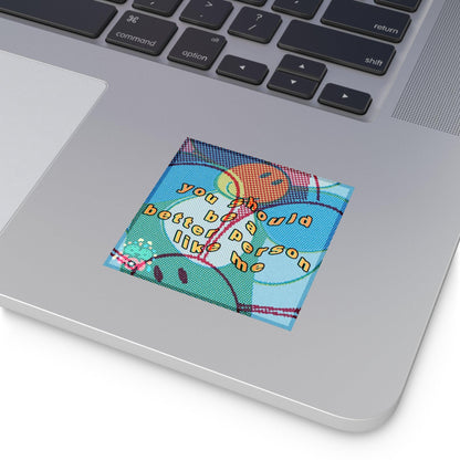 Scratch-proof stickers 