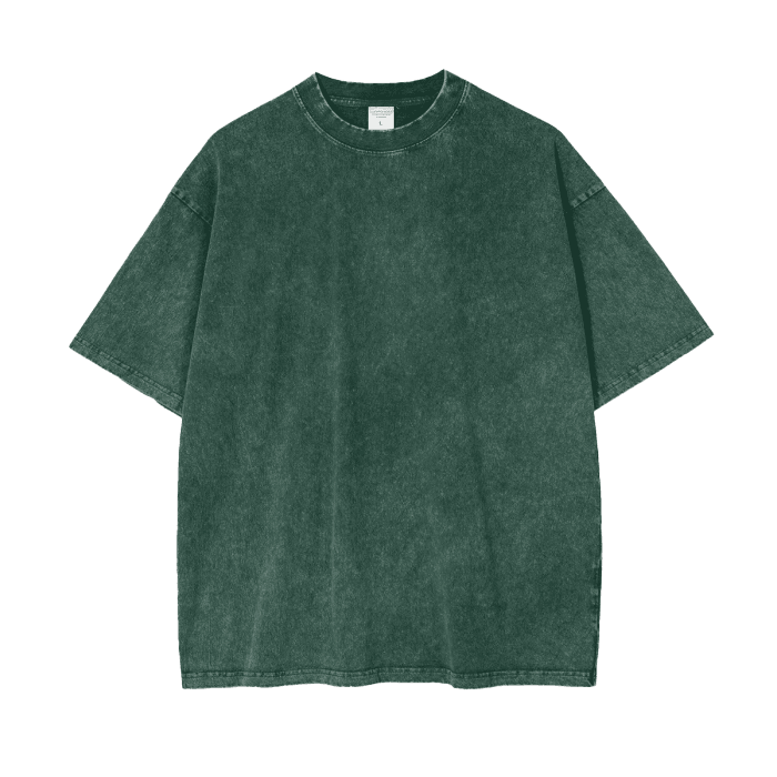 Acid Wash Oversize T-Shirt - FunTakers